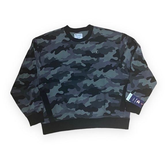 CHAMPION CAMOUFLAGE PATTERN CREWNECK - Picture 1 of 2